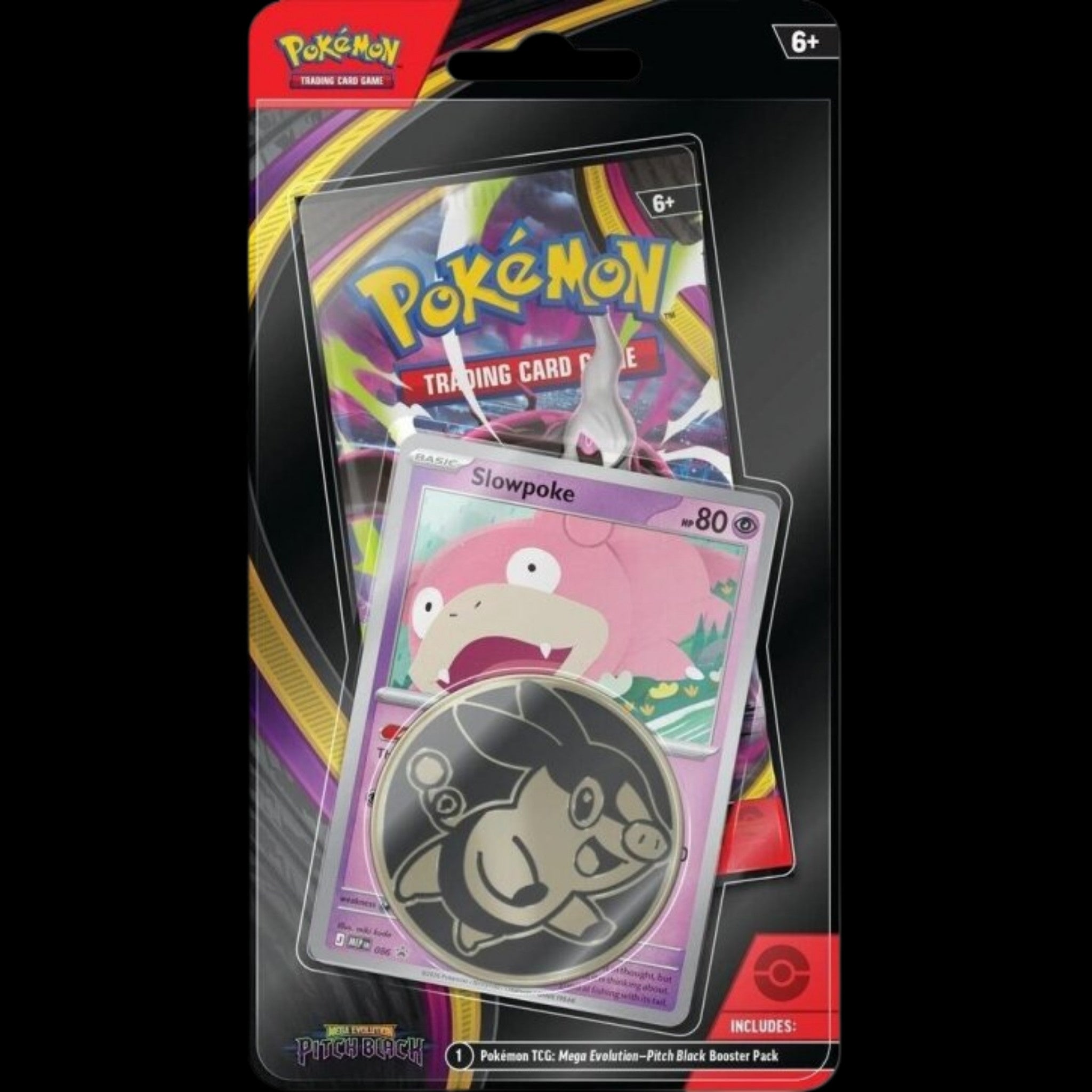 (2026) Pitch Black Slowpoke Checklane Blister