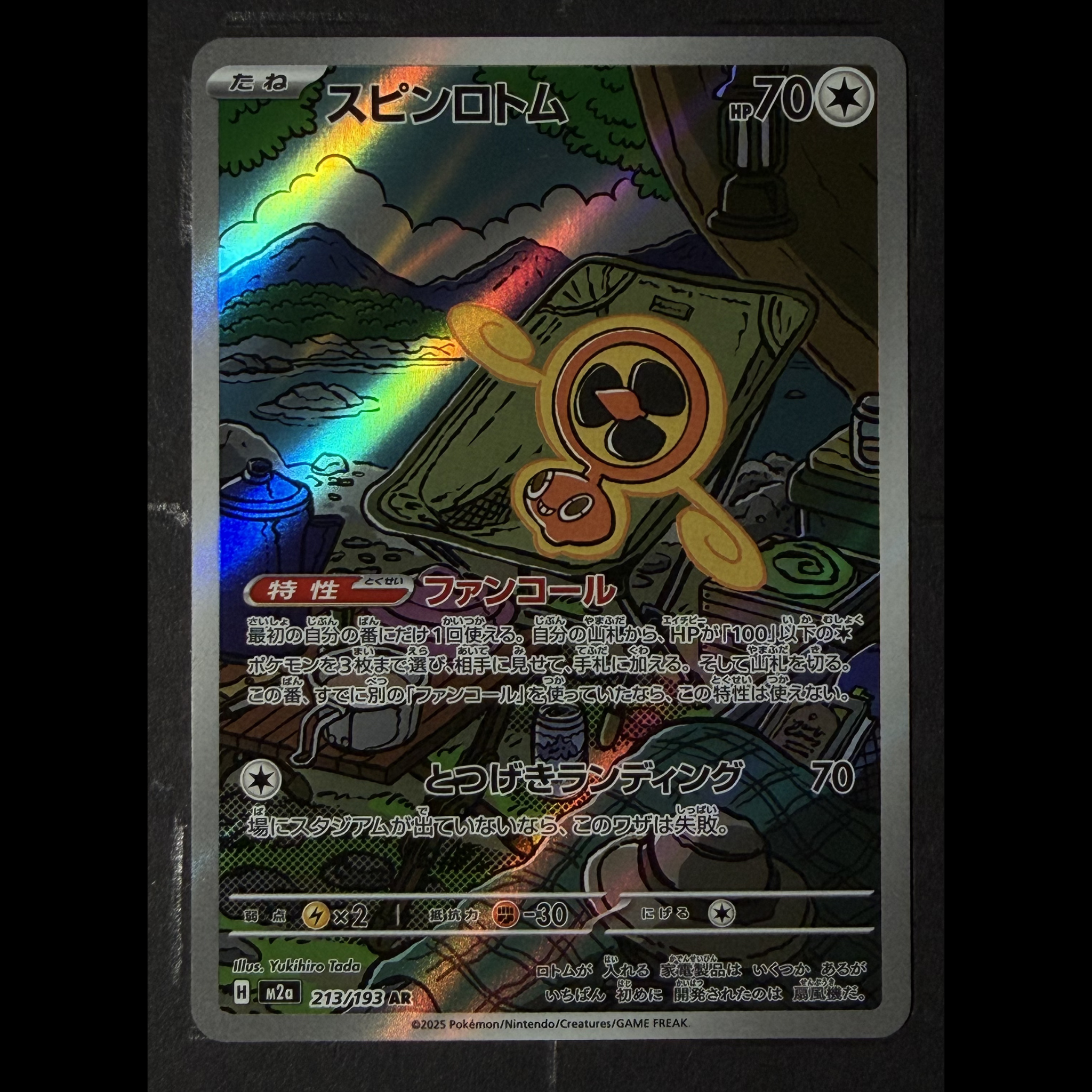 Fan Rotom m2a #213