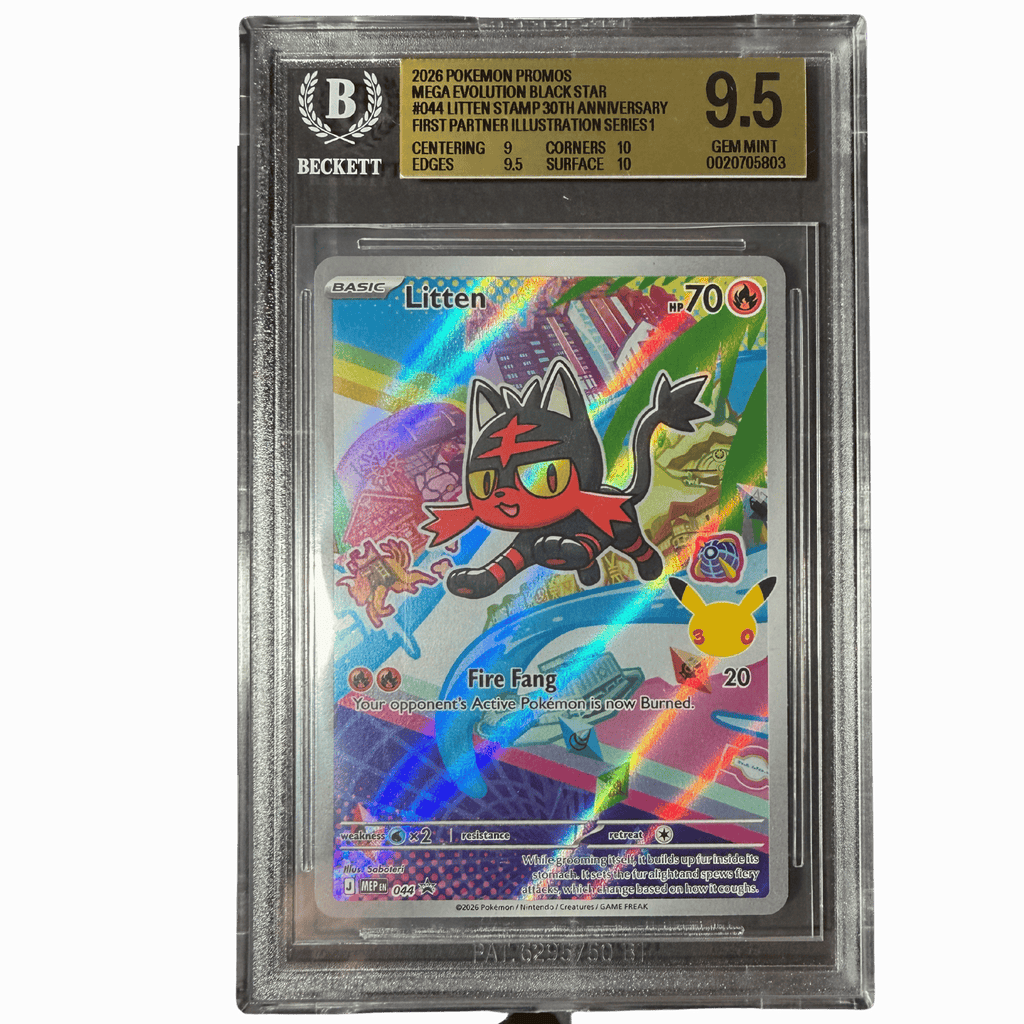 Beckett (BGS 9.5, Gem-Mint) Litten 044 Black Star Promo