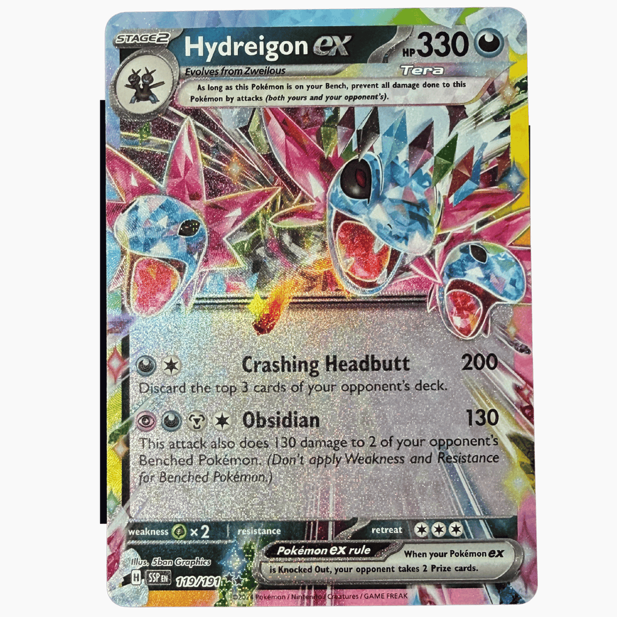Hydreigon ex 119/191 Surging Sparks (2024)