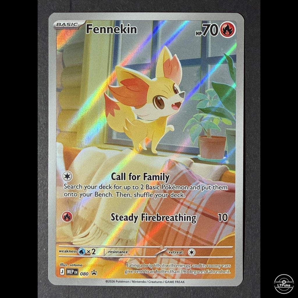 Fennekin MEP #080 Promo
