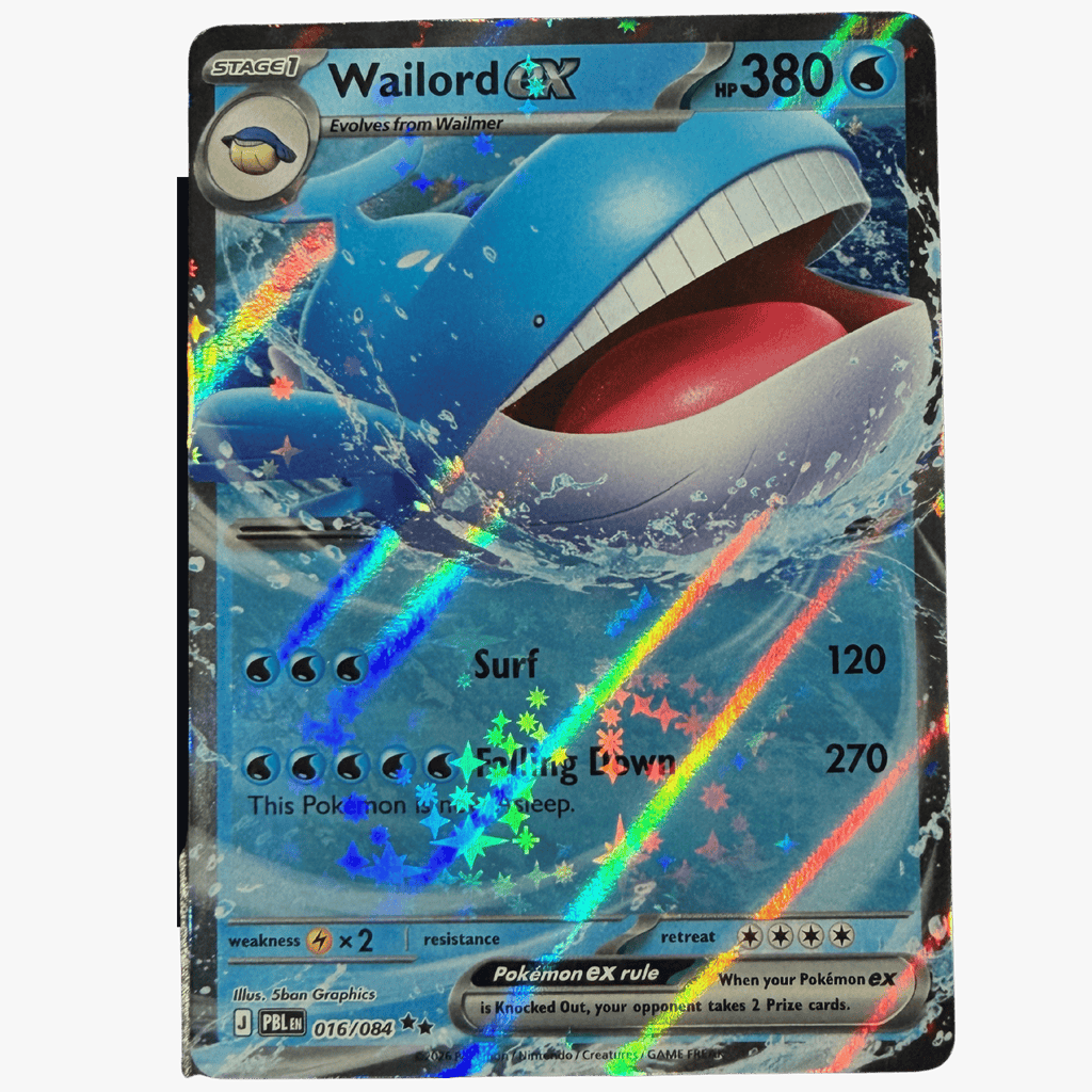 Wailord ex 016/084 PBL (2026)