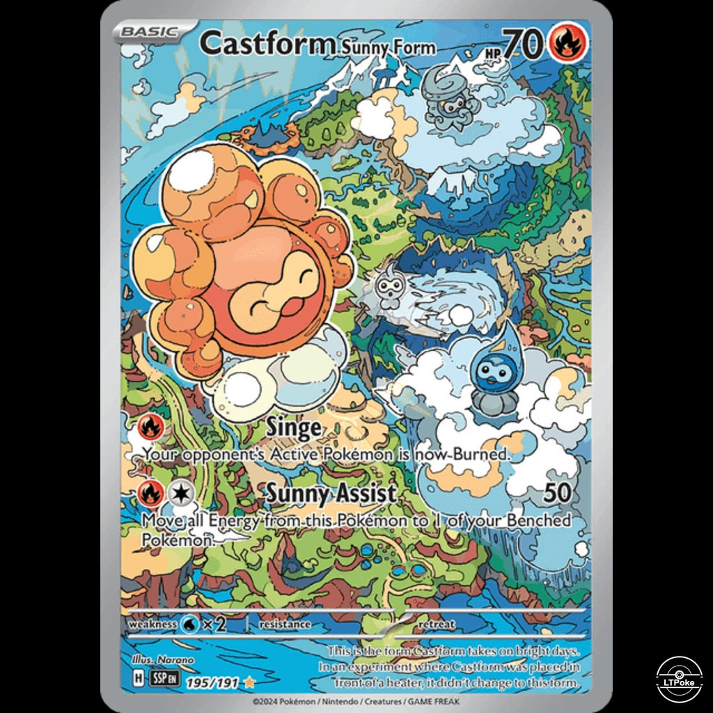 Castform SSP #195