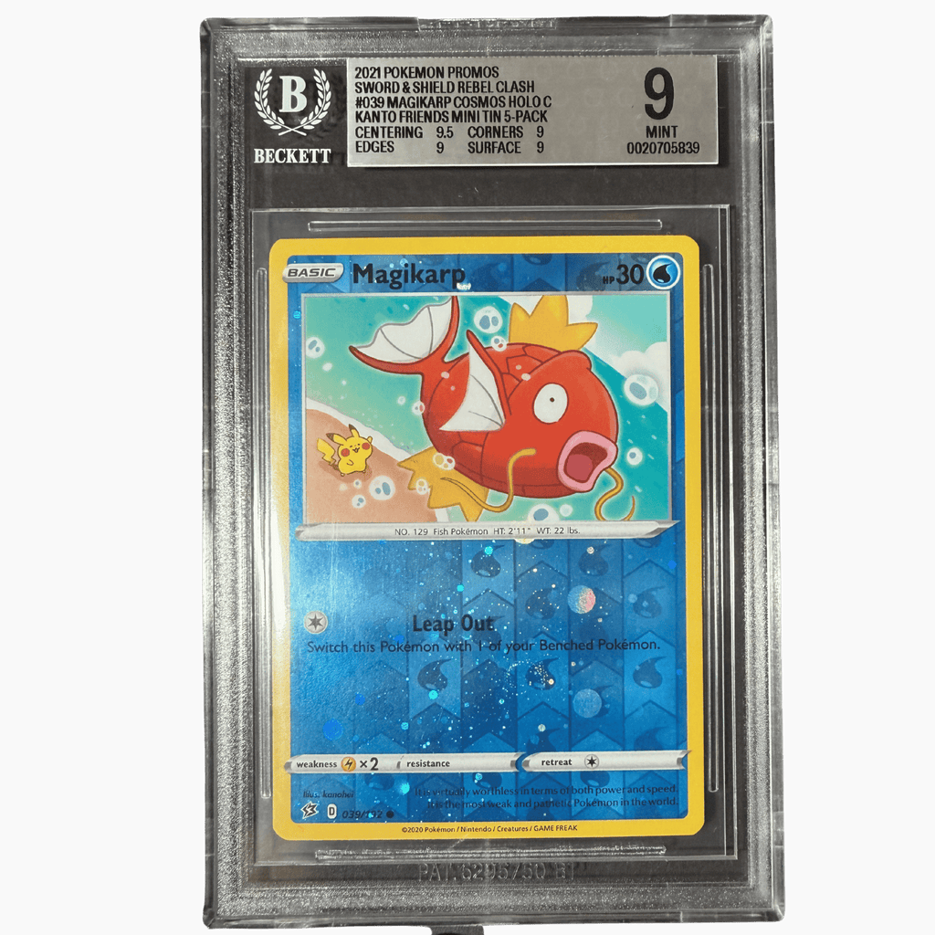Beckett (BGS 9, Mint) Magikarp 039 Cosmos Holo Evolving Skies