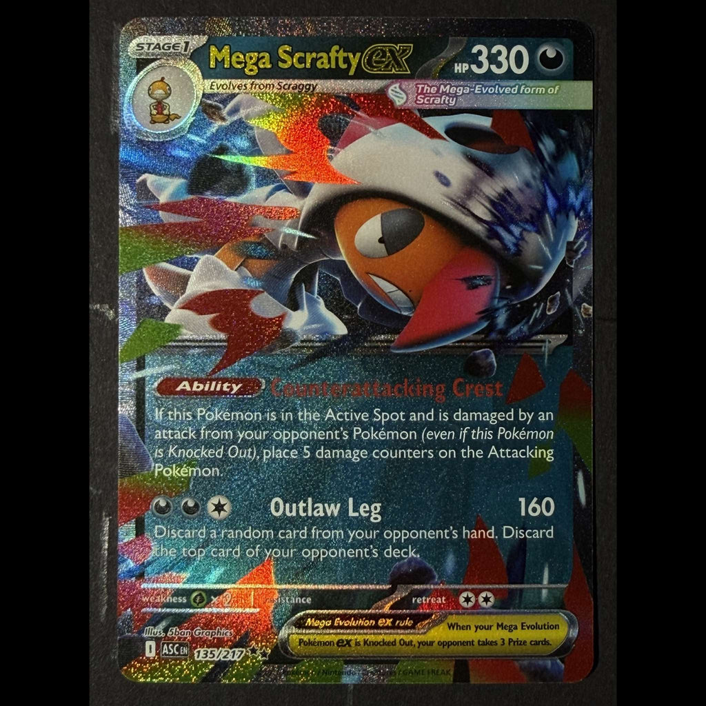 Mega Scrafty EX ASC #135