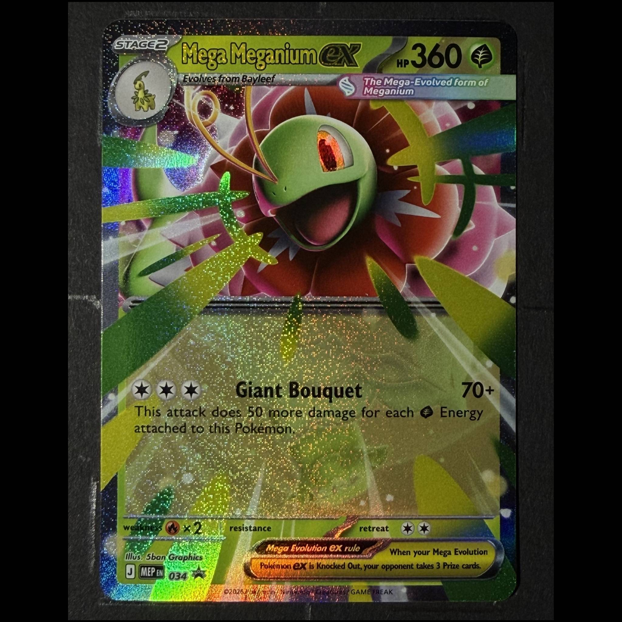 Mega Meganium EX MEP #034