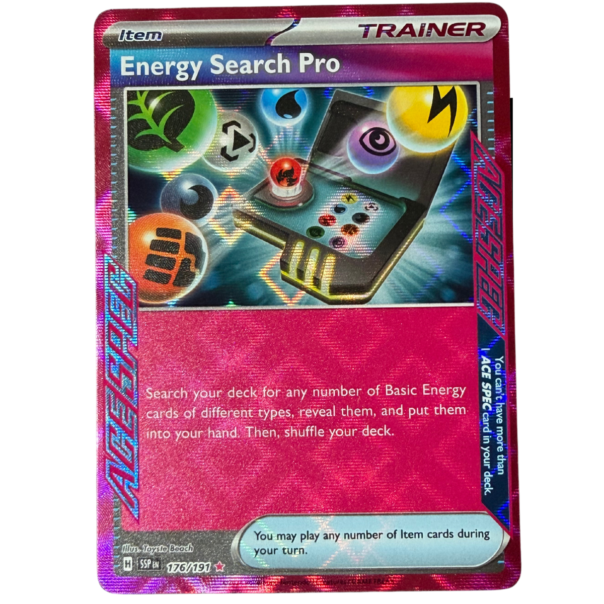 Energy Search Pro 176/191 Surging Sparks (2024)